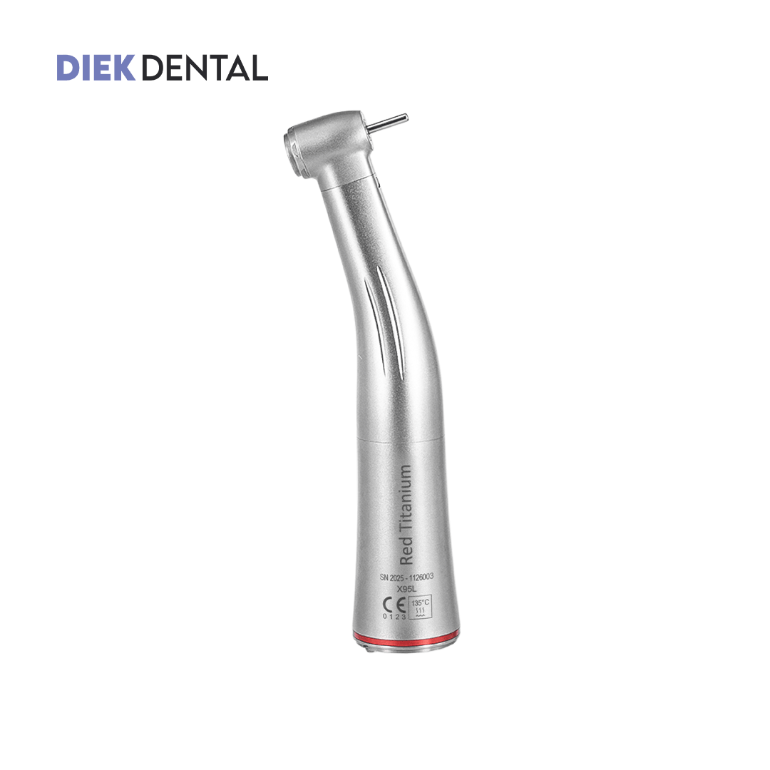 Contre-angle rouge 1:5 – Red Titanium – 1:5 – DIEK Dental